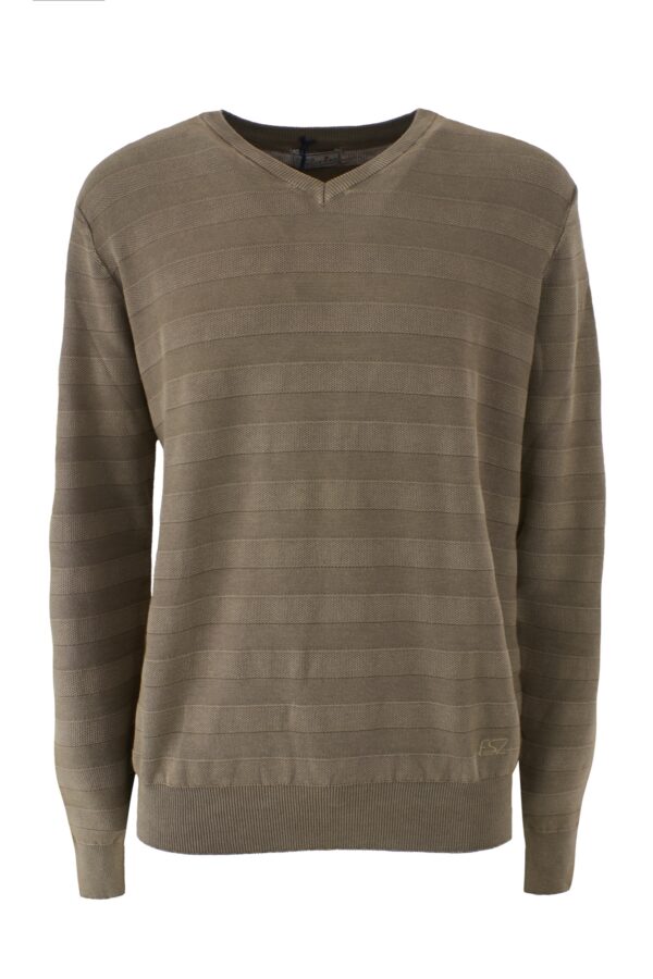 MAGLIA UOMO ACIDATA, SCOLLO A V, M/L