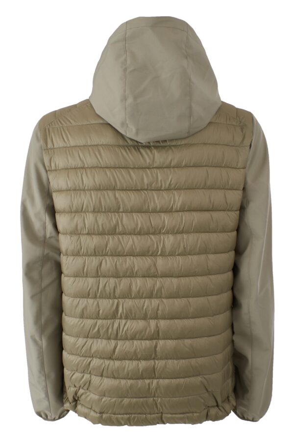 GIUBBINO UOMO TRAPUNTATO CON INSERTI SOFTSHELL - immagine 2
