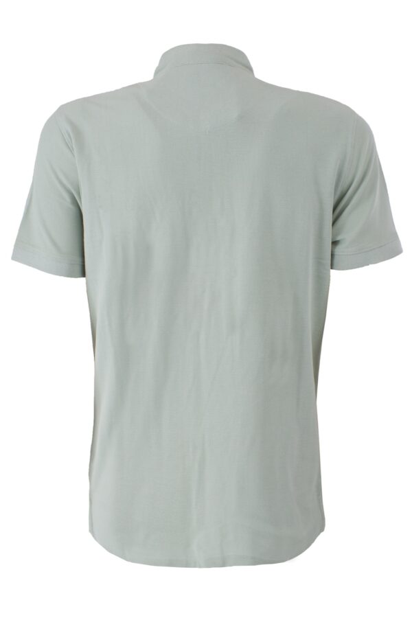T-SHIRT UOMO TIPO POLO COREANA, M/C - immagine 2
