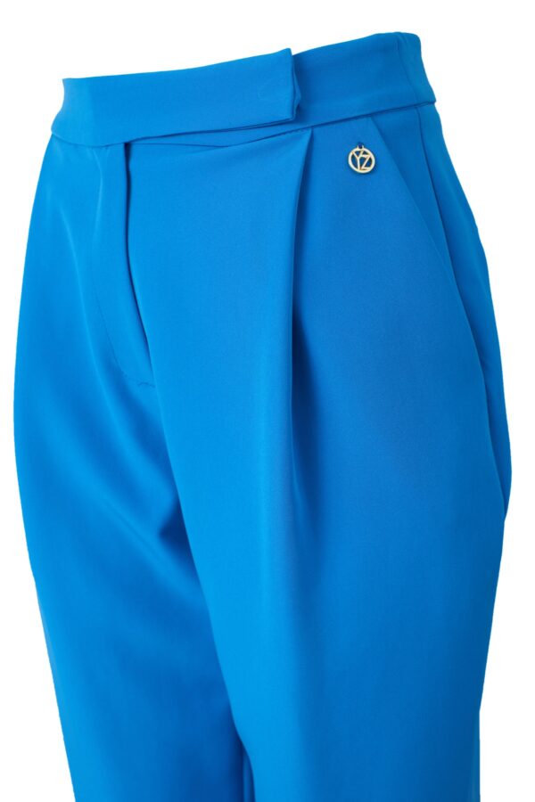 PANTALONE DONNA MORBIDO CON PINCES - immagine 3