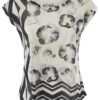 T-SHIRT DONNA SMANICATA, STAMPA SUBLIMATICA