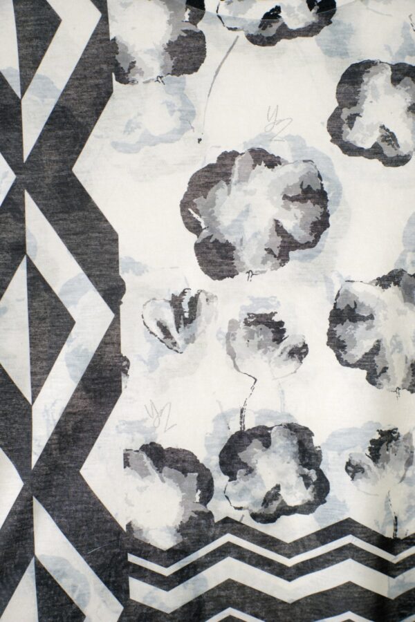 T-SHIRT DONNA SMANICATA, STAMPA SUBLIMATICA - immagine 3