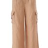 PANTALONE DONNA STAMPATO, CARGO MORBIDO