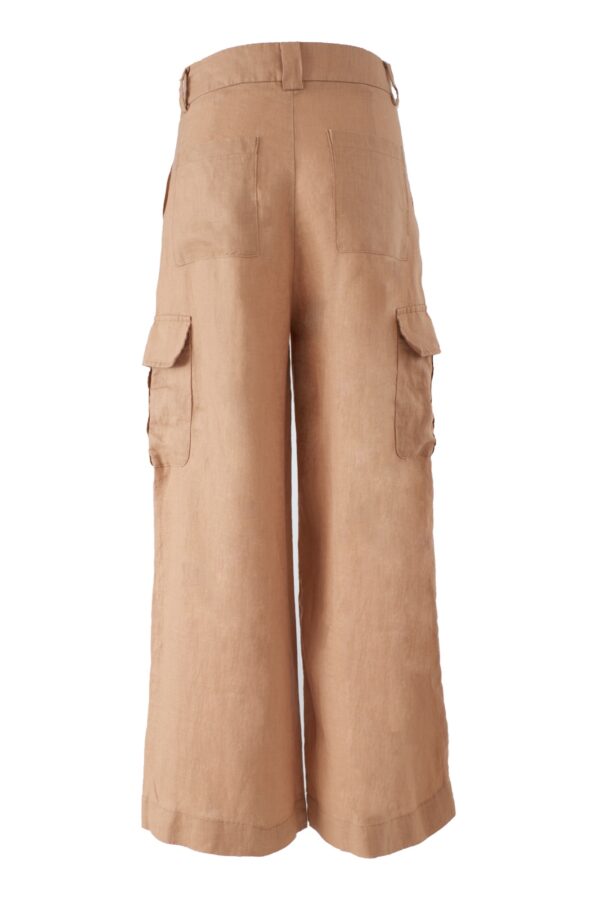 PANTALONE DONNA STAMPATO, CARGO MORBIDO - immagine 2