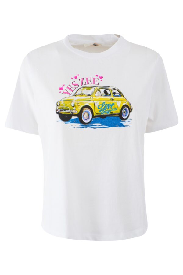 T-SHIRT BIMBA CORTA, GIROCOLLO, M/C