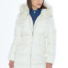CAPPOTTO DONNA TRAPUNTATO,FINTO GILET STACCABILE
