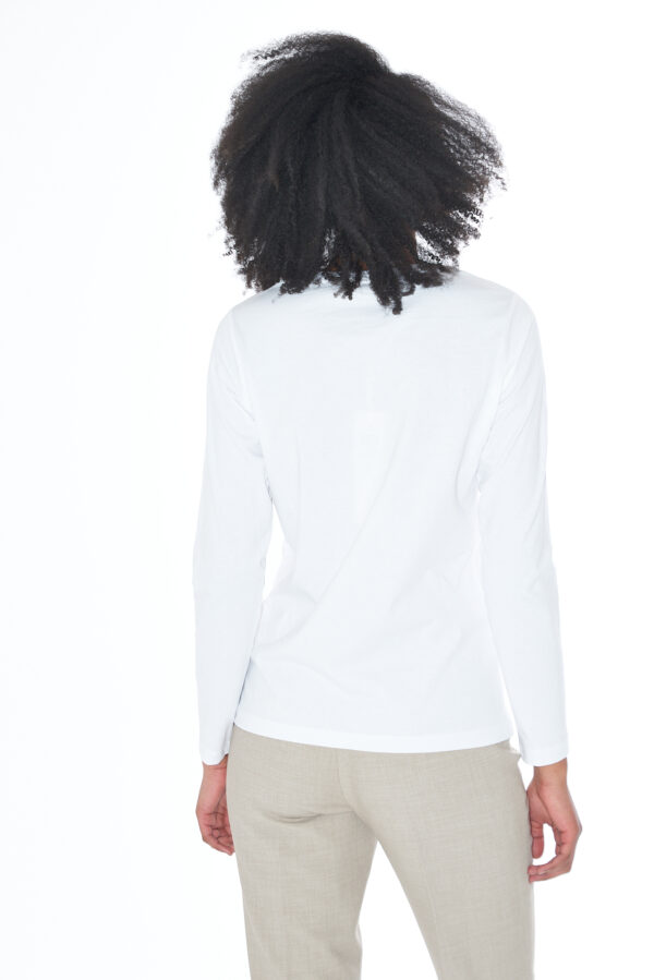 T-SHIRT DONNA GIROCOLLO, M/L - immagine 2