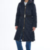 CAPPOTTO DONNA CON SPACCHI LATERALI E CINTURA