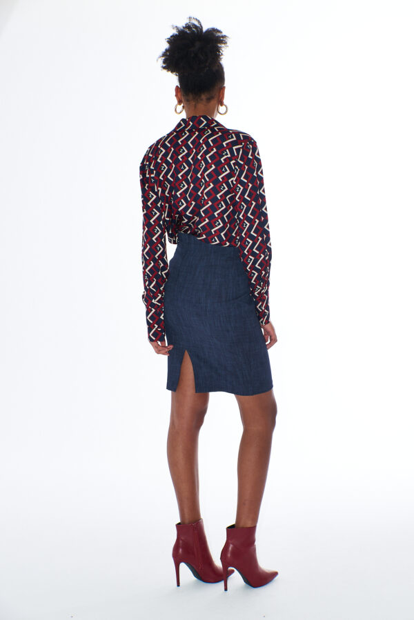 CAMICIA DONNA IN VISCOSA STAMPATA - immagine 4