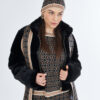 BERRETTA DONNA IN MAGLIA JACQUARD