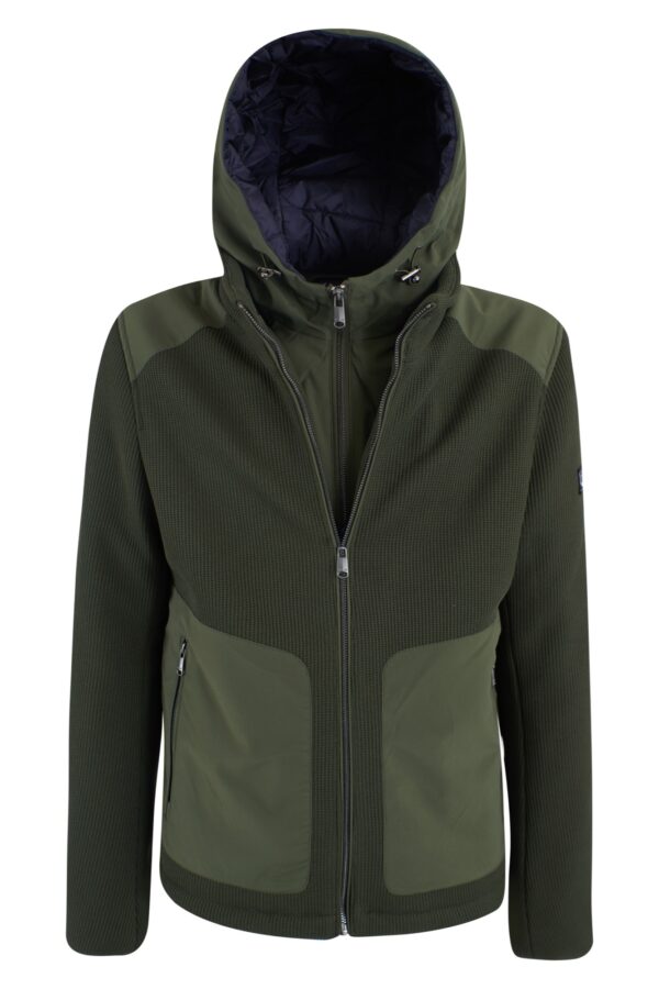 GIUBBINO BIMBO IN MAGLIA, INSERTI IN SOFTSHELL