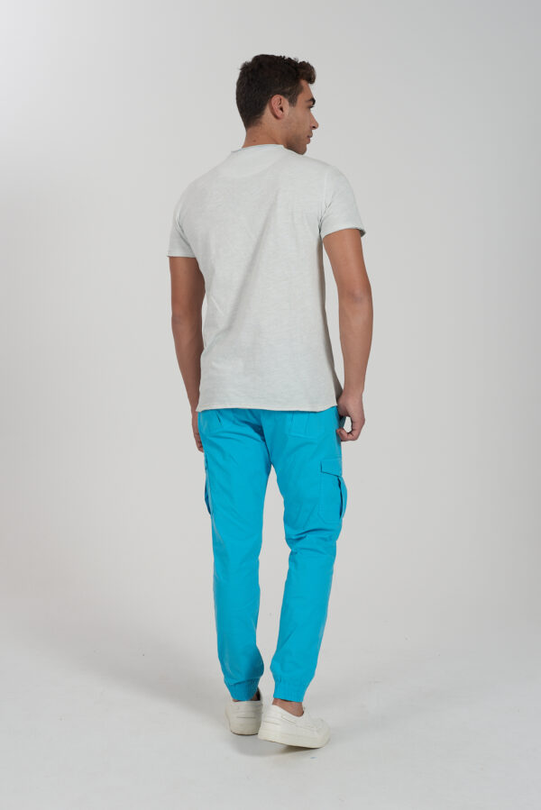 T-SHIRT UOMO GIROCOLLO CON TASCHINO,TINTO FREDD - immagine 4