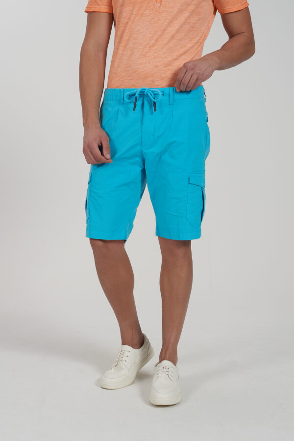 BERMUDA UOMO CARGO CON COULISSE E ELASTICO