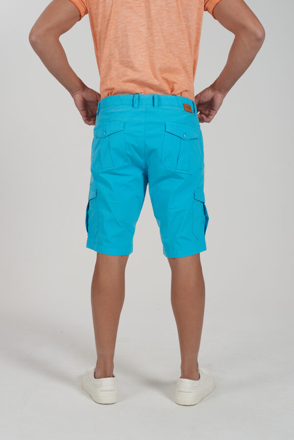 BERMUDA UOMO CARGO CON COULISSE E ELASTICO - immagine 2