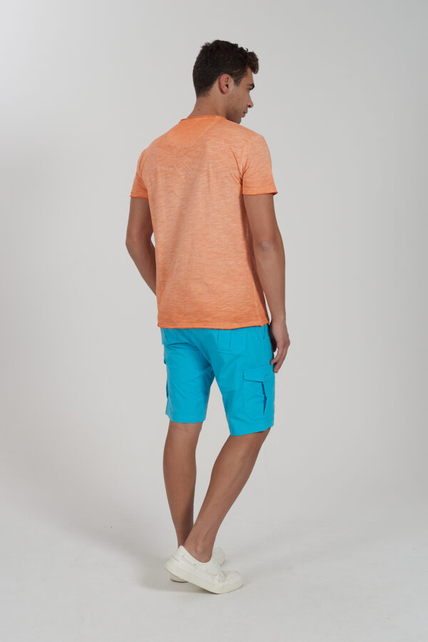 BERMUDA UOMO CARGO CON COULISSE E ELASTICO - immagine 4