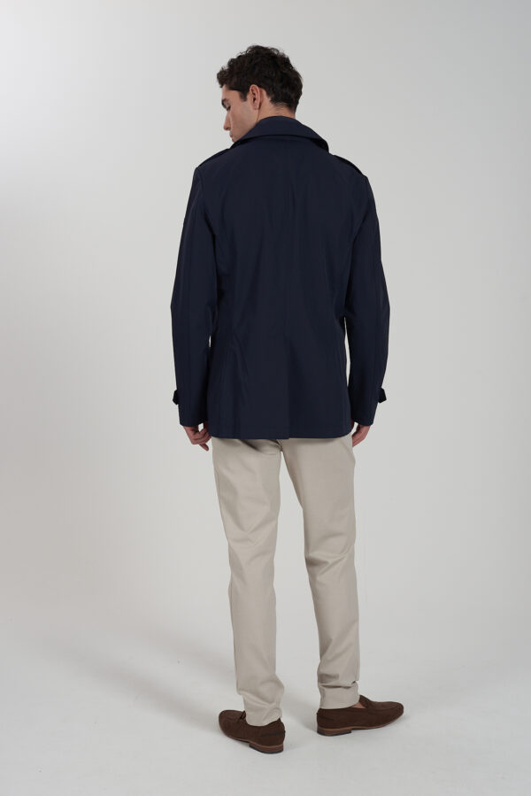 CAPPOTTO UOMO CON FINTO GILET STACCABILE - immagine 4