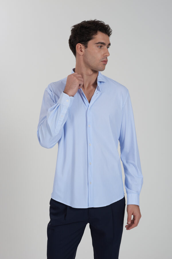 CAMICIA UOMO COLLO ALLA FRANCESE - immagine 3