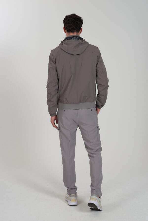 PANTALONE UOMO TASCONATO, COULISSE ED ELASTICO - immagine 4