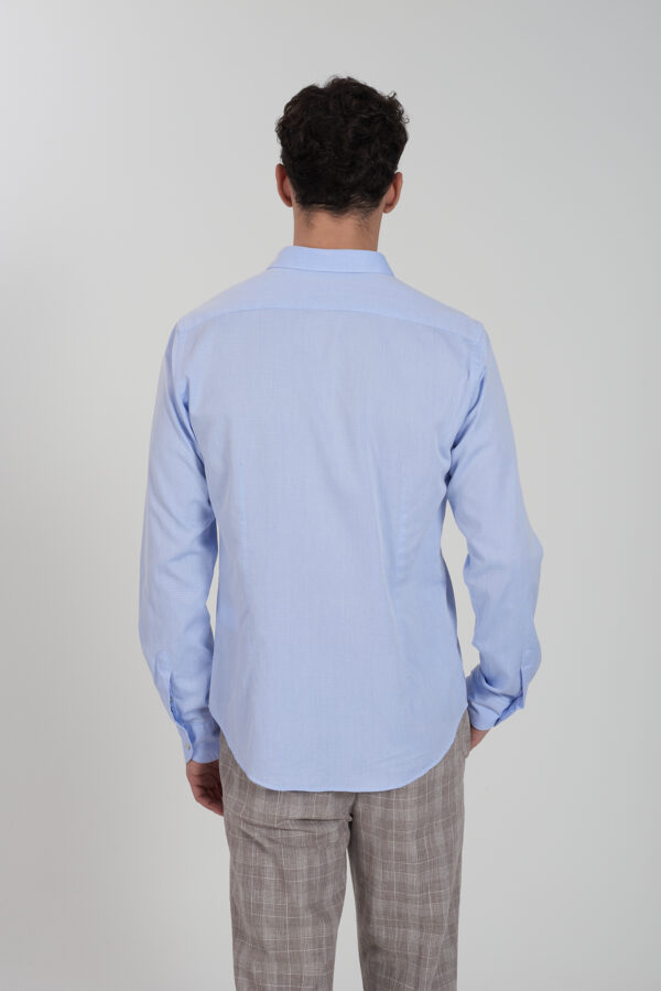 CAMICIA UOMO COLLO ALLA FRANCESE M/L - immagine 2