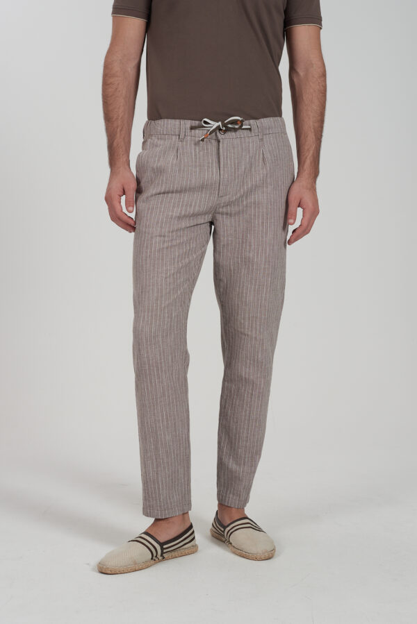 PANTALONE UOMO CON COULISSE ED ELASTICO