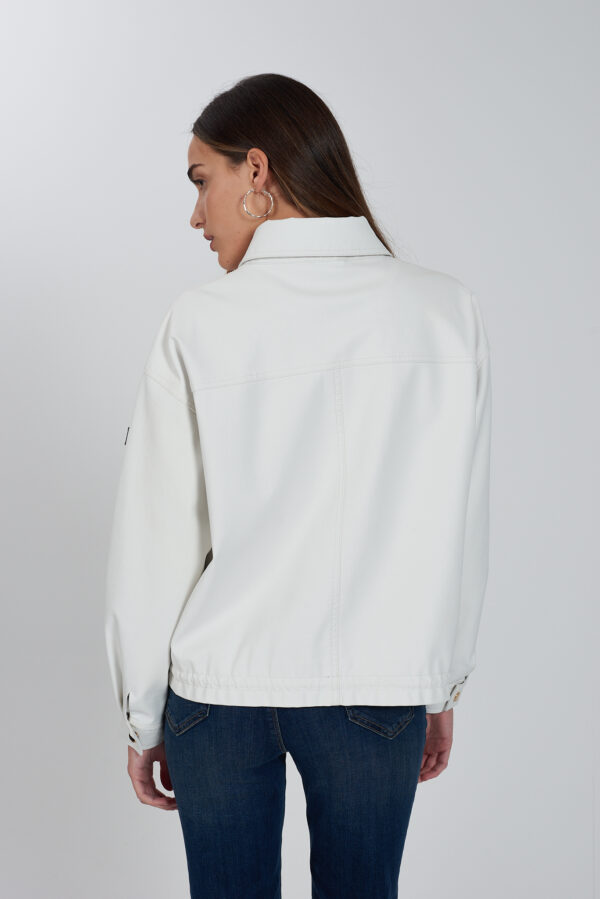 GIACCA CAMICIA CROPPED DONNA - immagine 2