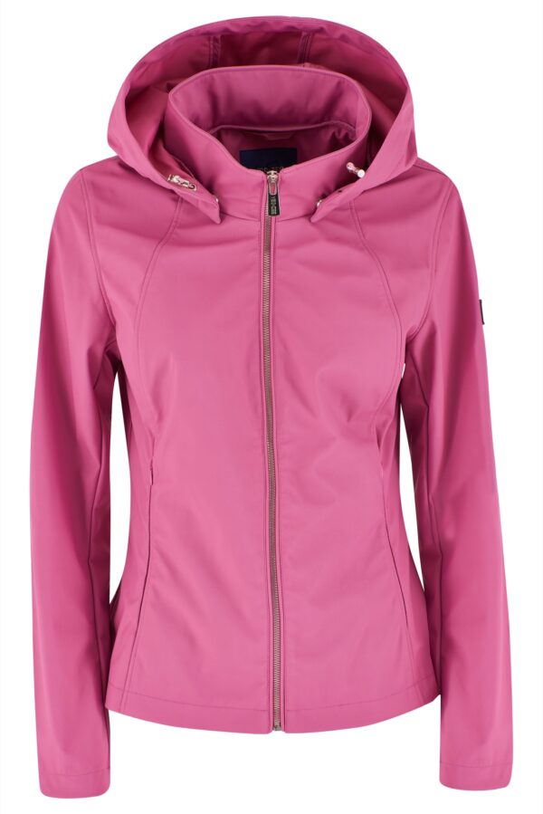 GIUBBINO DONNA IN SOFTSHELL CON CAPPUCCIO - immagine 5