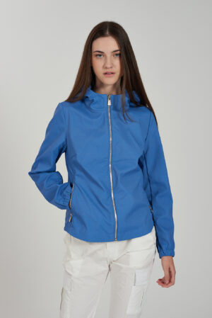 GIUBBINO DONNA IN SOFTSHELL CON CAPPUCCIO