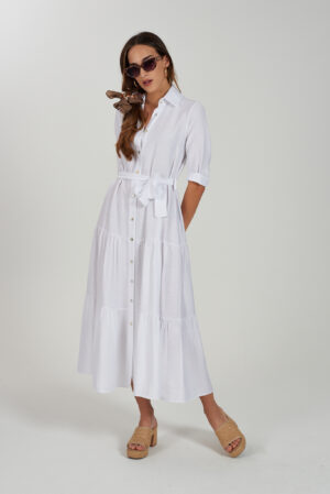 ABITO DONNA CHEMISIER CON CINTURA