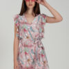 ABITO DONNA SMANICATO CON ROUGE
