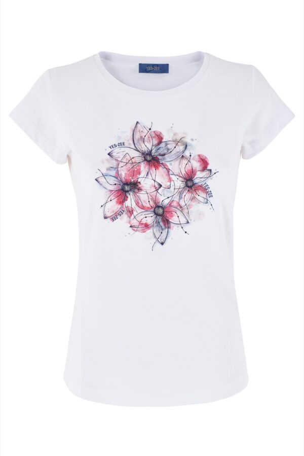 T-SHIRT DONNA A GIROCOLLO - immagine 4