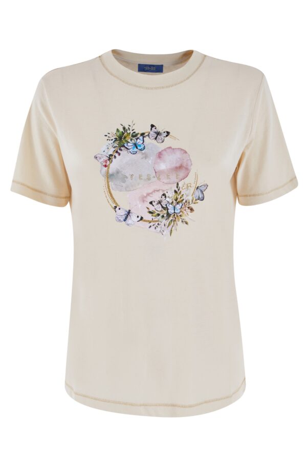 T-SHIRT DONNA A GIROCOLLO - immagine 5
