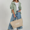 T-SHIRT DONNA A GIROCOLLO CON MANICA PIPISTRELLO - immagine 3