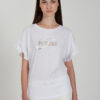 T-SHIRT DONNA MANICA PIPISTRELLO CON ROUGE