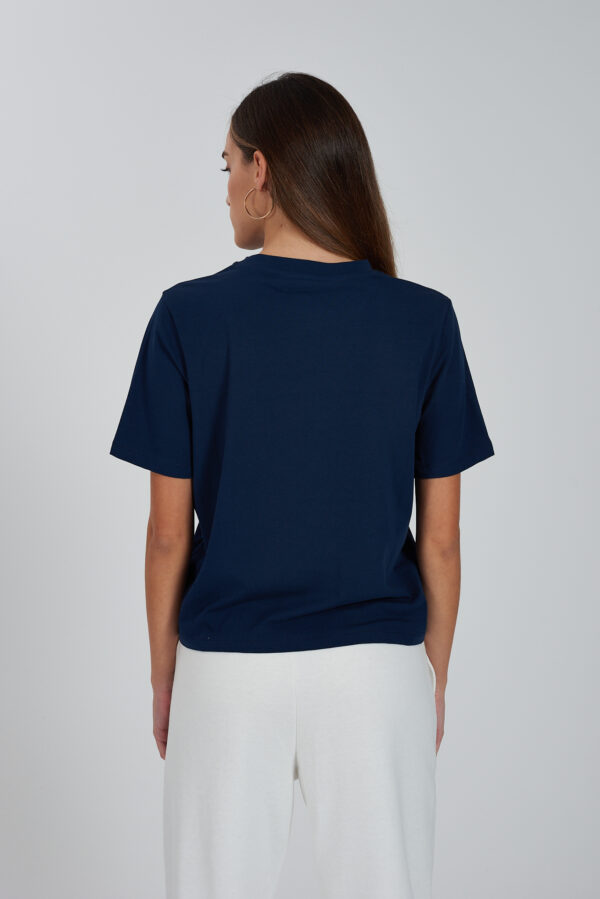T-SHIRT DONNA CORTA A GIROCOLLO - immagine 2