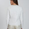 GIACCA DONNA SUPERLIGHT CON APPLICAZIONI SULLO SCOLLO - immagine 2
