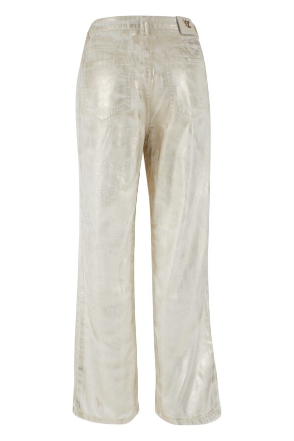 PANTALONE DONNA TIPO 5 TASCHE WIDE LEG - immagine 5