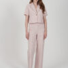 GIACCA DONNA CROP CON COLLO REVERS, MISTO LINO - immagine 3