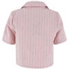 GIACCA DONNA CROP CON COLLO REVERS, MISTO LINO - immagine 6