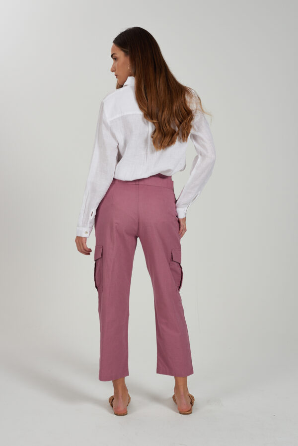 CAMICIA DONNA MISTO LINO - immagine 4