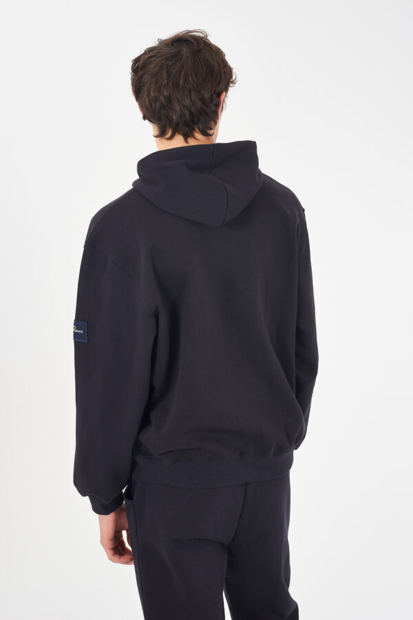 FELPA UOMO CON CAPPUCCIO, BOXY FIT - immagine 2