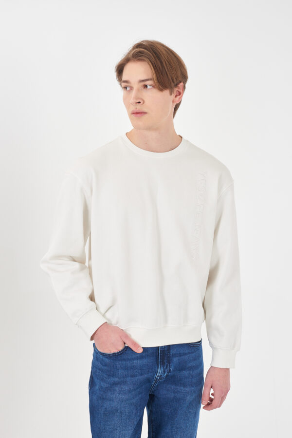 FELPA UOMO GIRCOLLO, BOXY FIT