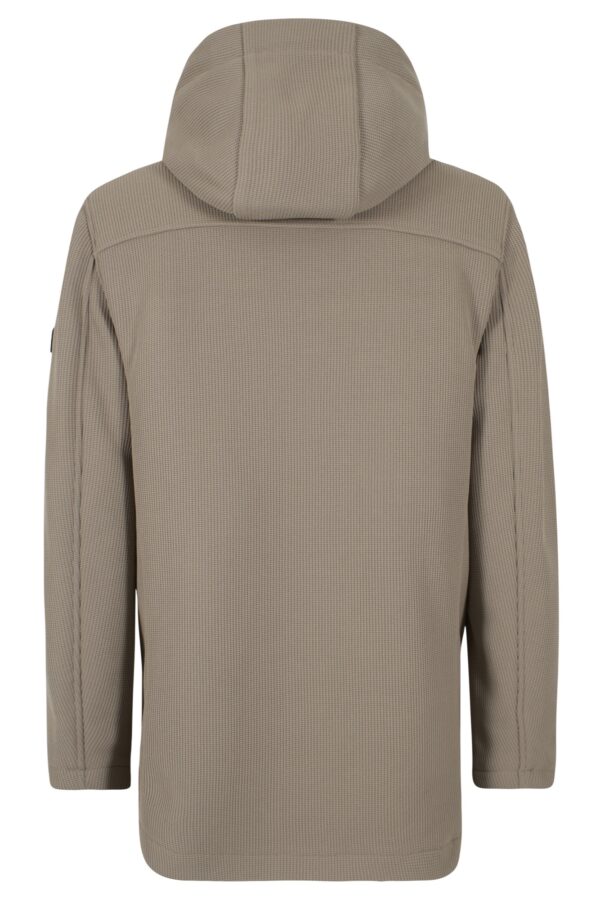 CAPPOTTO UOMO IN MAGLIA CON FINTO GILET STACCABILE - immagine 6