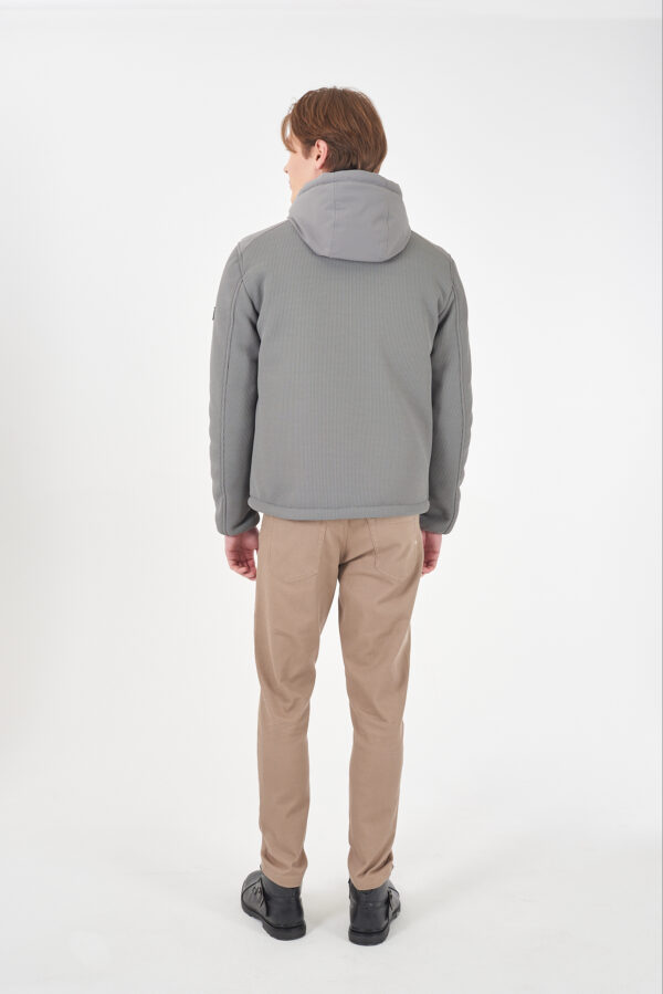 GIUBBINO UOMO IN MAGLIA, INSERTI IN SOFTSHELL - immagine 4