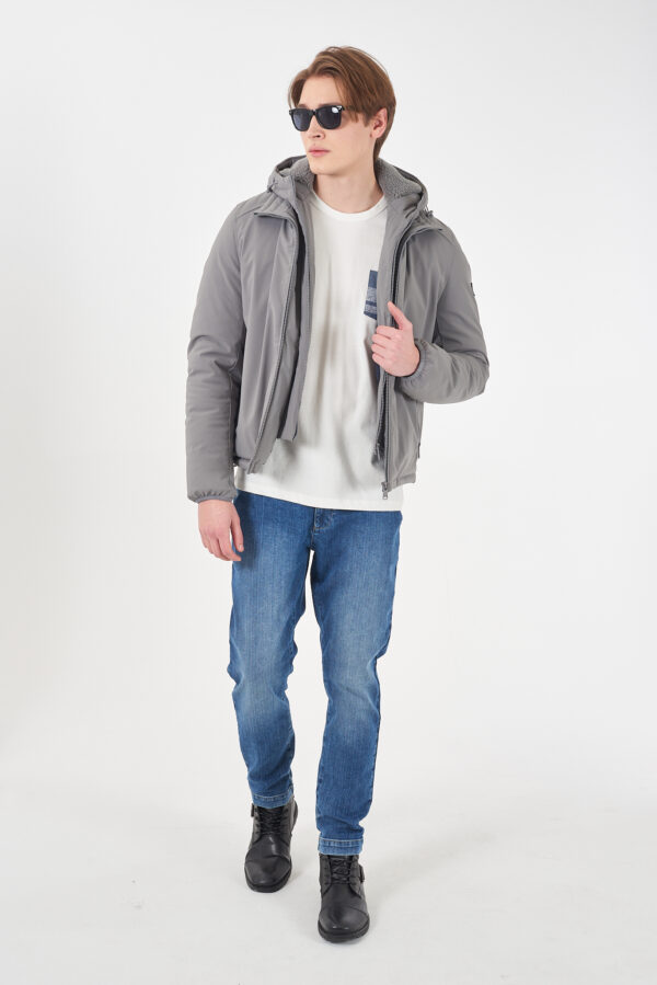 GIUBBINO UOMO INSOFTSHELL CON INTERNO TRAPUNTATO - immagine 3