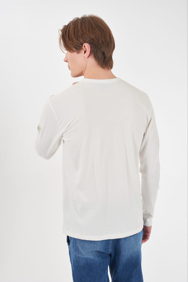 T-SHIRT UOMO GIRCOLLO, M/L, TASCHINO STAMPATO - immagine 2