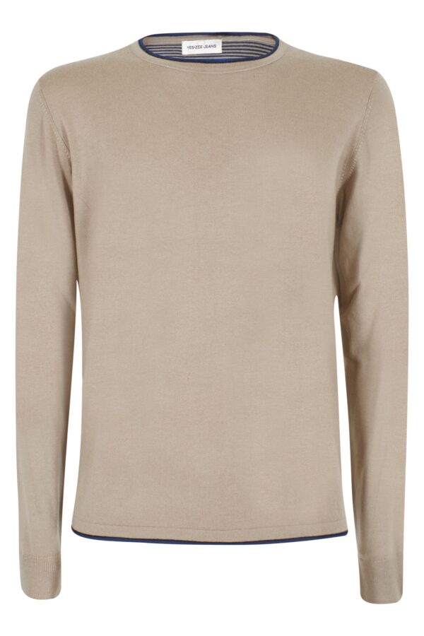 MAGLIA UOMO GIROCOLLO, TOPPE GOMITO - immagine 5