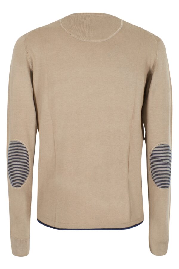 MAGLIA UOMO GIROCOLLO, TOPPE GOMITO - immagine 6