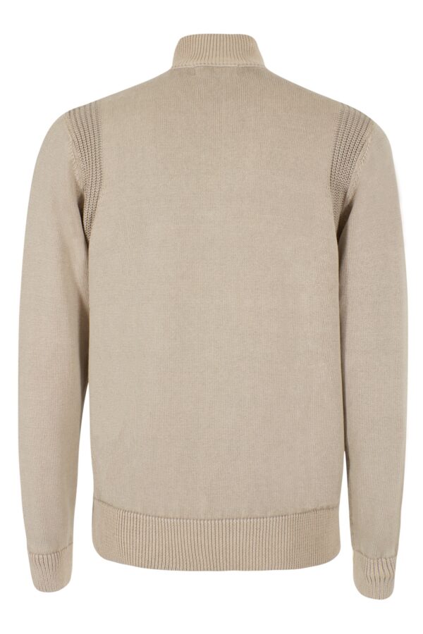 MAGLIA UOMO LUPETTO CON MEZZA ZIP - immagine 6