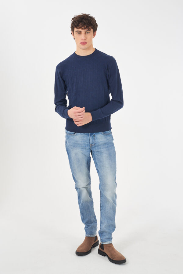 JEANS UOMO 5 TASCHE SLIM - immagine 3