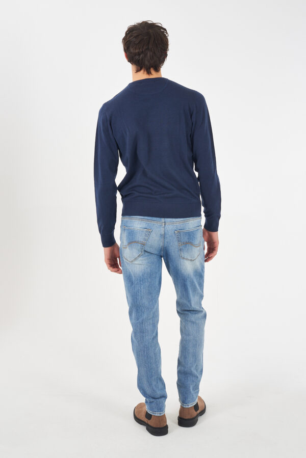 JEANS UOMO 5 TASCHE SLIM - immagine 4